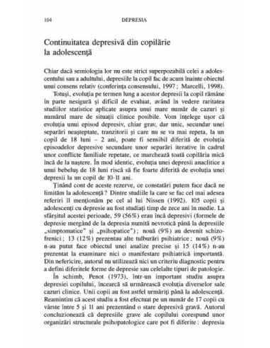 Depresie și tentative de suicid la... Depresie și tentative de suicid la...