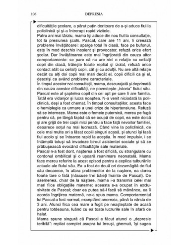 Depresie și tentative de suicid la... Depresie și tentative de suicid la...