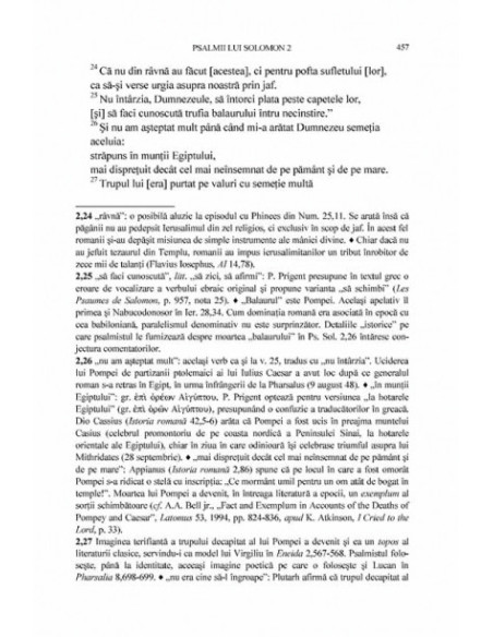 Septuaginta 4/ Tomul II. Iov • Înțelepciunea lui Solomon • Înțelepciunea lui Iisus Sirah • Psalmii lui Solomon