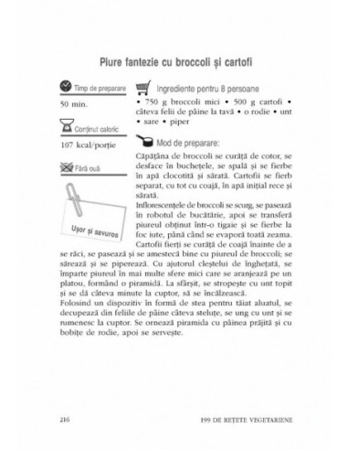 199 de rețete vegetariene