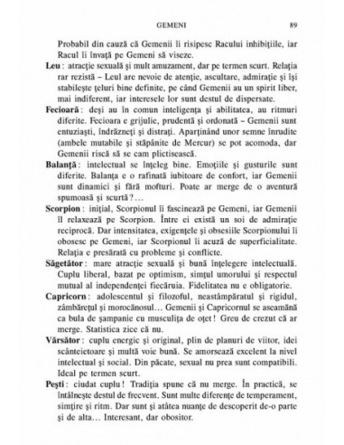 Zodiacul. Cartea semnelor astrale