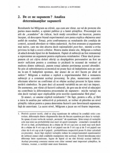 Psihologia manipulării și a supunerii