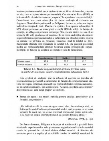 Psihologia manipulării și a supunerii