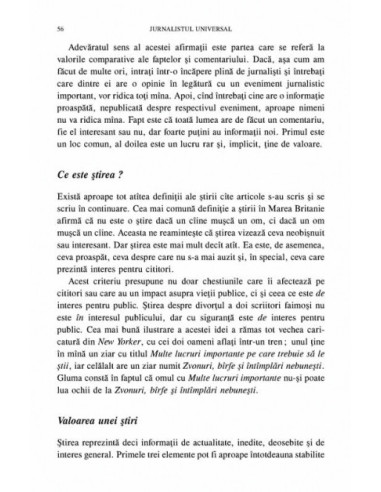 Jurnalistul universal