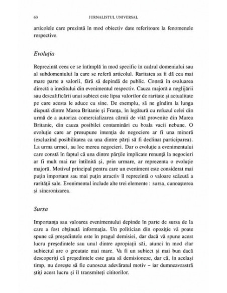 Jurnalistul universal