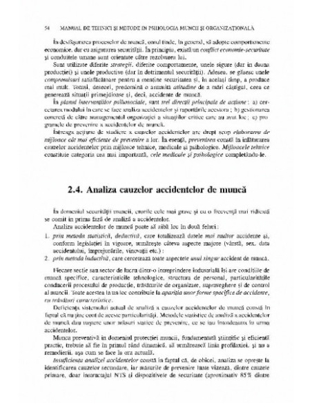 Manual de tehnici și metode în psihologia muncii și organizațională