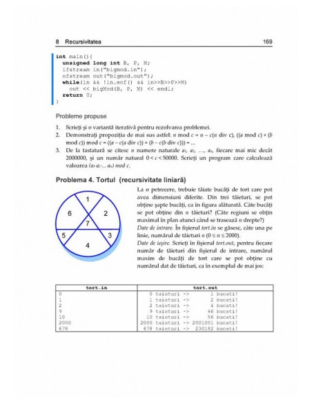 Algoritmi fundamentali în C++. Aplicații