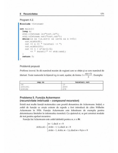 Algoritmi fundamentali în C++. Aplicații