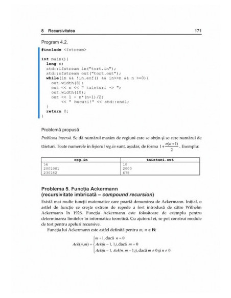 Algoritmi fundamentali în C++. Aplicații