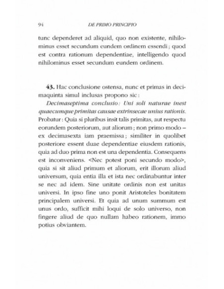 Despre primul principiu