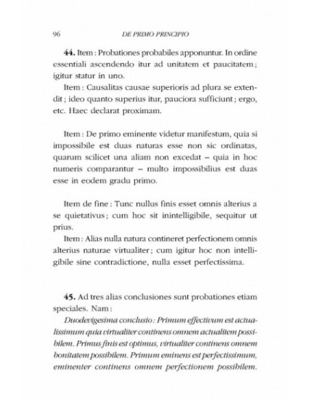 Despre primul principiu