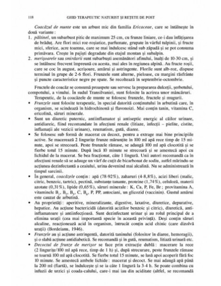 Ghid terapeutic naturist şi reţete de post