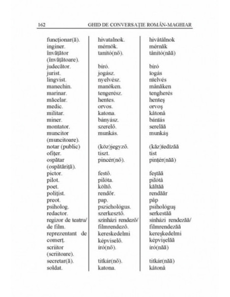 Ghid de conversație român-maghiar