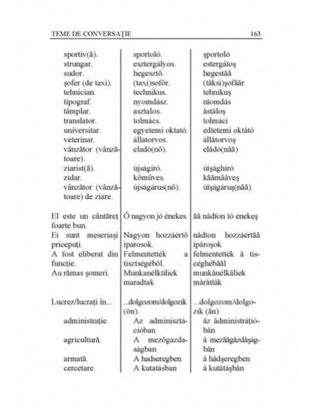 Ghid de conversație român-maghiar