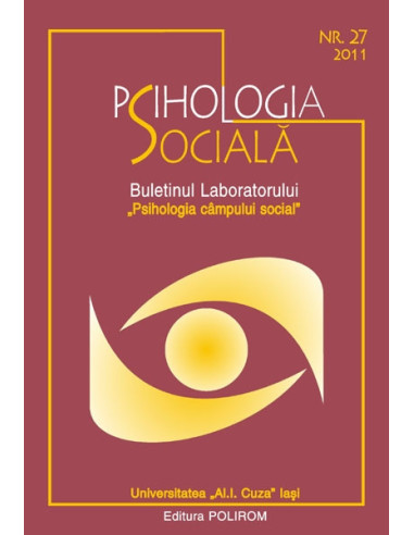 Psihologia Socială. Nr. 27/2011