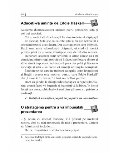 Ce doresc clienții noștri. Ghid... Ce doresc clienții noștri. Ghid...