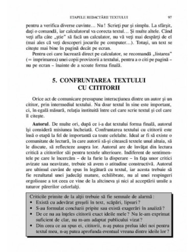 Cum se scrie un text