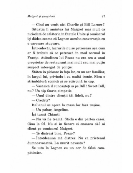 Maigret și gangsterii