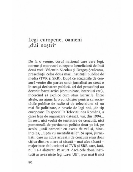 Europa dumitale. Dus-întors între „noi” și „ei”