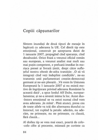 Europa dumitale. Dus-întors între... Europa dumitale. Dus-întors între...