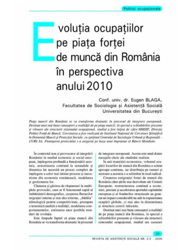 Revista de Asistență Socială. Nr....
