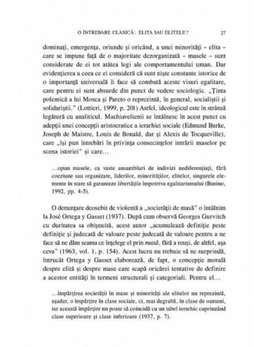Sociologia elitelor Sociologia elitelor