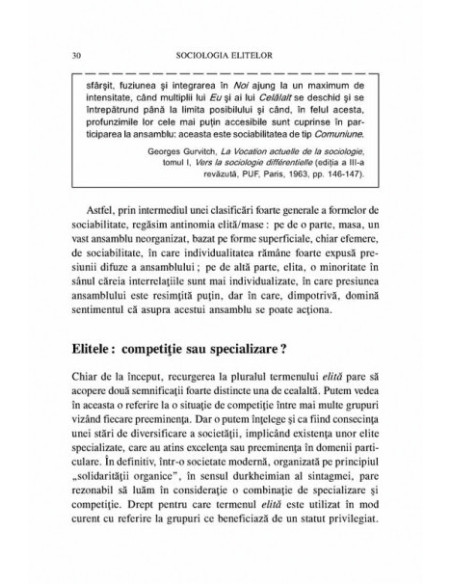 Sociologia elitelor