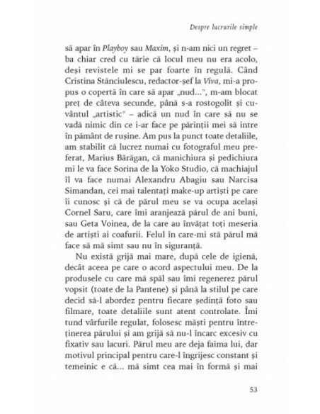 Despre lucrurile simple