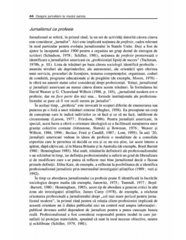 Despre jurnalism la modul serios.... Despre jurnalism la modul serios....