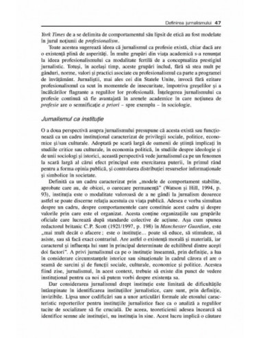 Despre jurnalism la modul serios.... Despre jurnalism la modul serios....