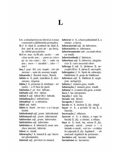 Dicționar portughez-român