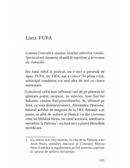 Raport de cornere.