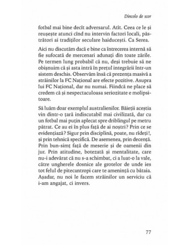 Dincolo de scor. Despre emoția din...