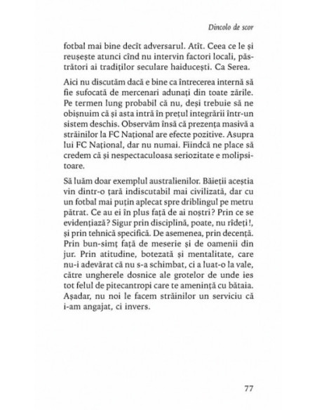 Dincolo de scor. Despre emoția din spatele tabelei