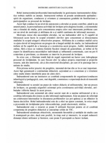 Instruire asistată de calculator.... Instruire asistată de calculator....