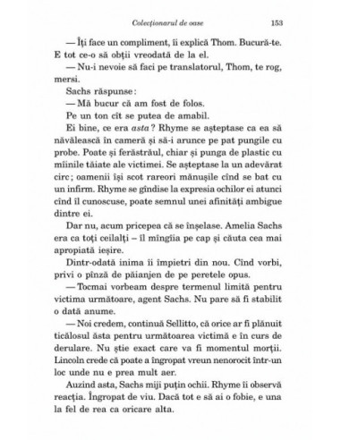 Colecționarul de oase Colecționarul de oase