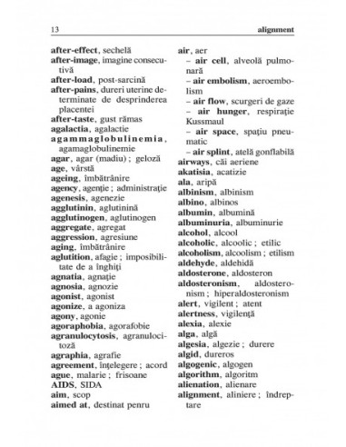 Dicţionar medical de buzunar...