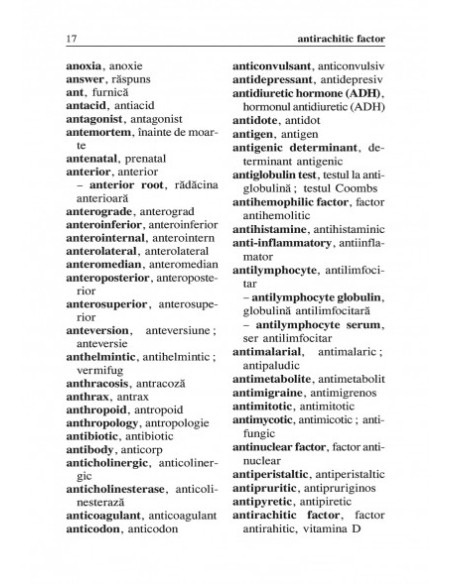 Dicţionar medical de buzunar englez-român/ român-englez