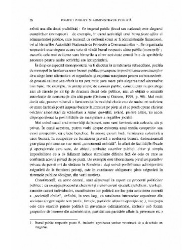 Politici publice și administrație...