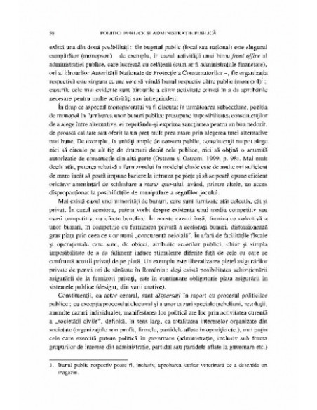 Politici publice și administrație publică