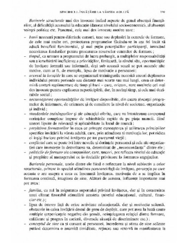 Educația adulților. Baze teoretice și...