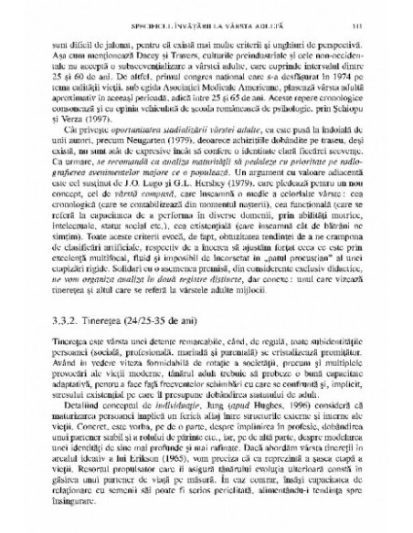 Educația adulților. Baze teoretice și repere practice