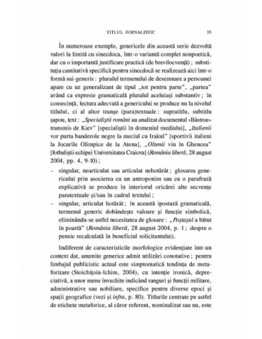 Stil și limbaj în mass-media din România