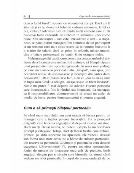 Capcanele managementului