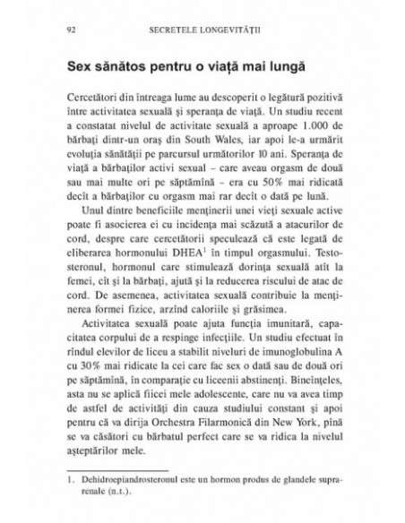 Secretele longevităţii