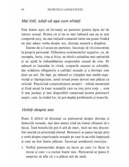 Secretele longevităţii