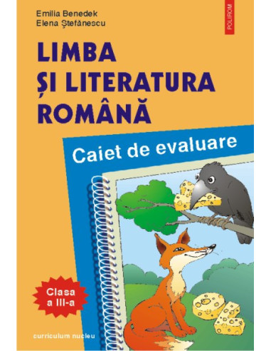 Limba și literatura română. Caiet de evaluare clasa a III-a
