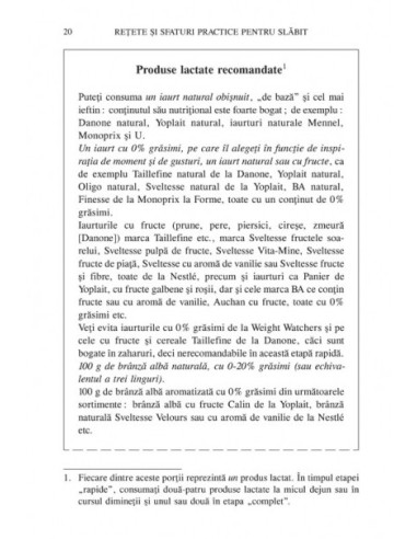 Reţete şi sfaturi practice pentru slăbit