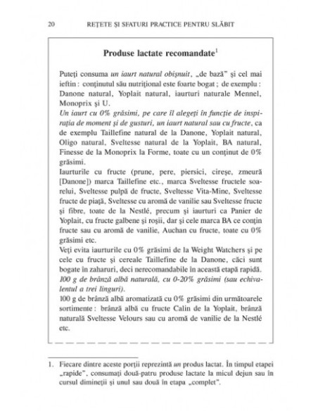 Reţete şi sfaturi practice pentru slăbit