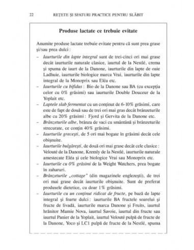 Reţete şi sfaturi practice pentru slăbit